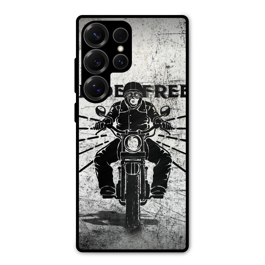 Ride Free Metal Back Case for Galaxy S25 Ultra