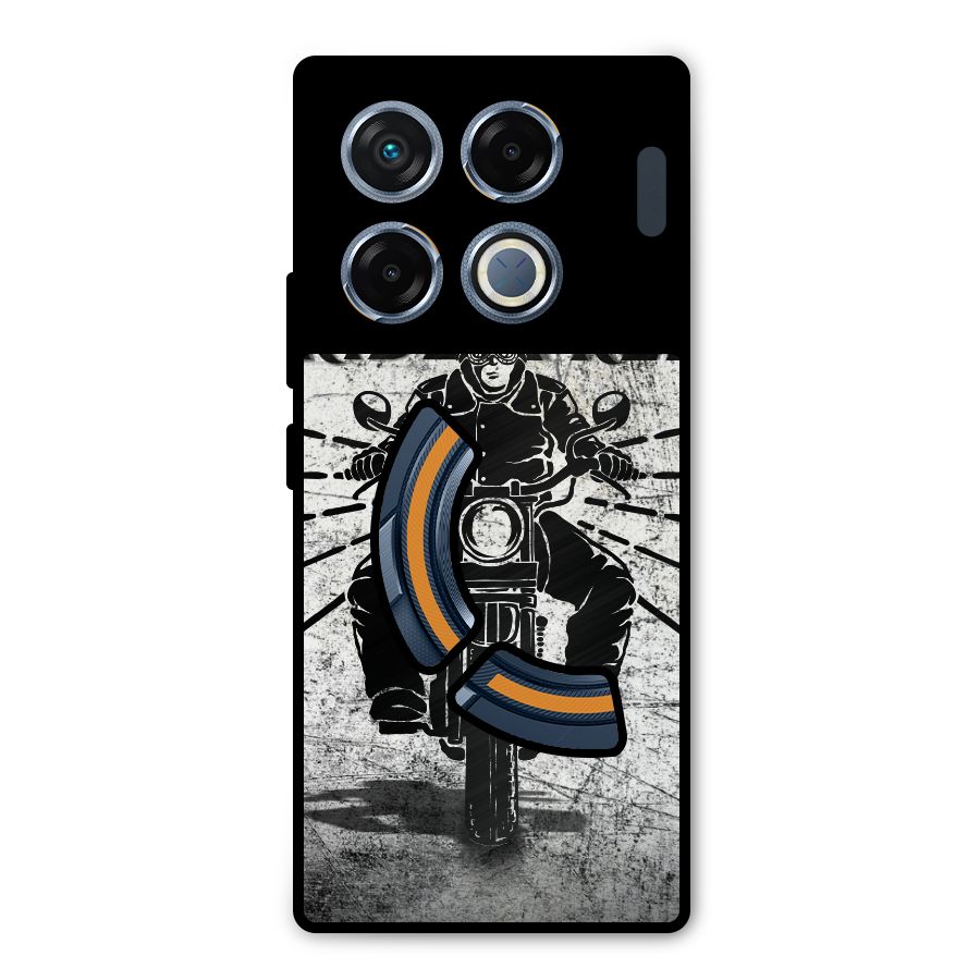 Ride Free Metal Back Case for Infinix GT 20 Pro