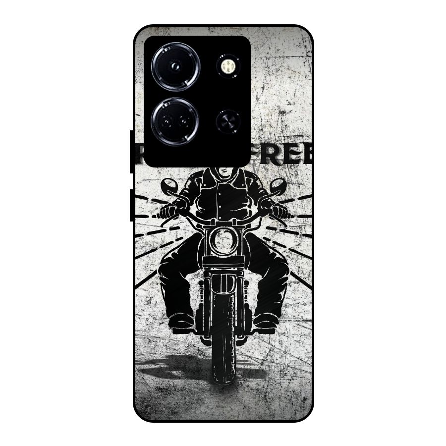 Ride Free Metal Back Case for Infinix Note 30 5G