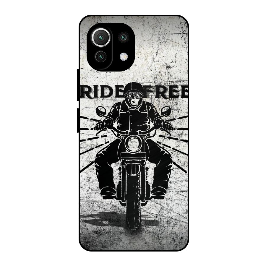 Ride Free Metal Back Case for Mi 11 Lite NE 5G