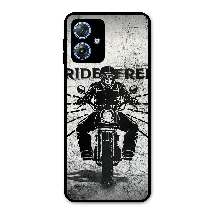 Ride Free Metal Back Case for Moto G54