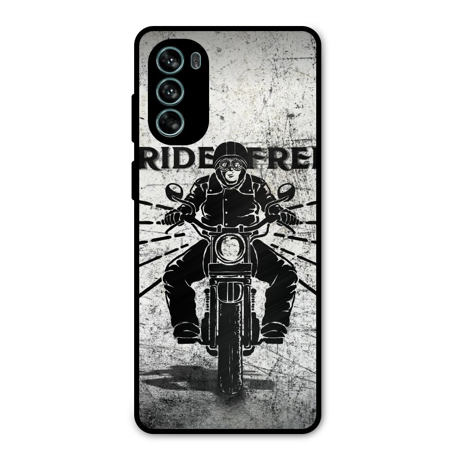 Ride Free Metal Back Case for Moto G62
