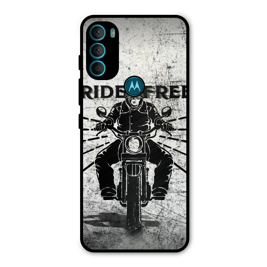 Ride Free Metal Back Case for Moto G71 5G