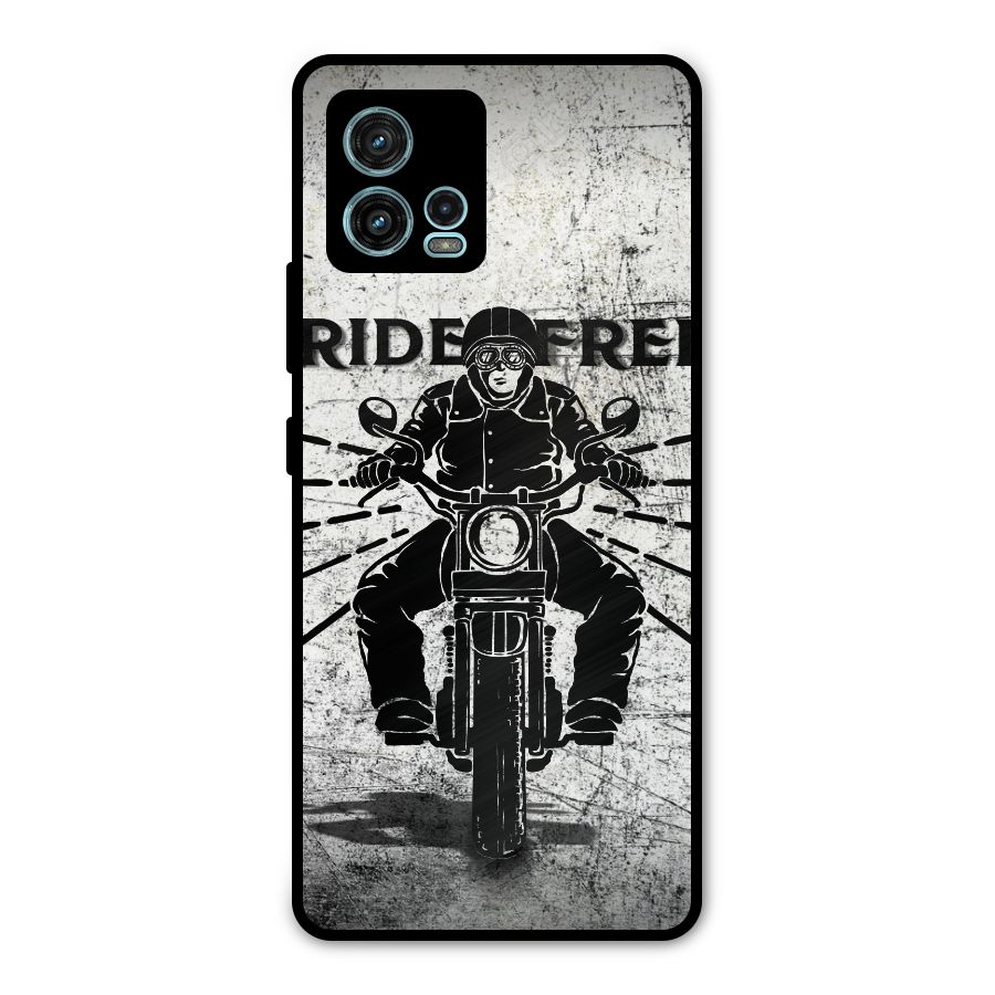 Ride Free Metal Back Case for Moto G72