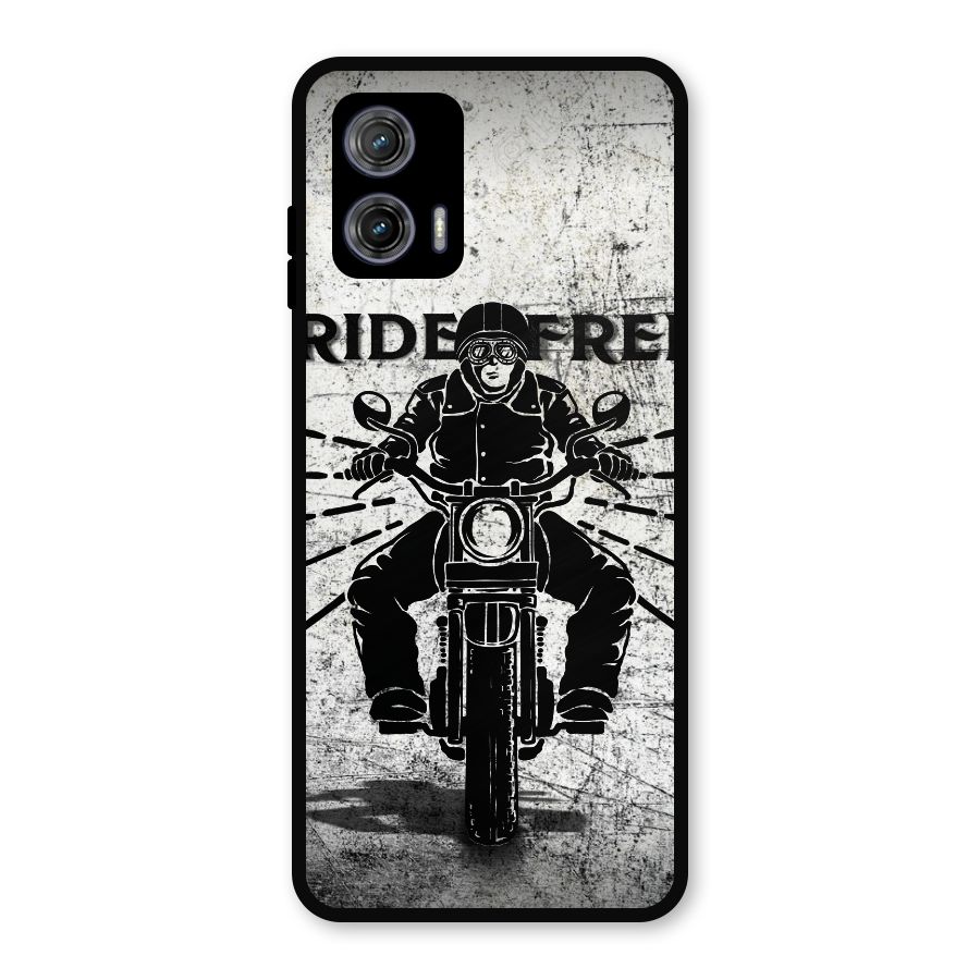 Ride Free Metal Back Case for Moto G73