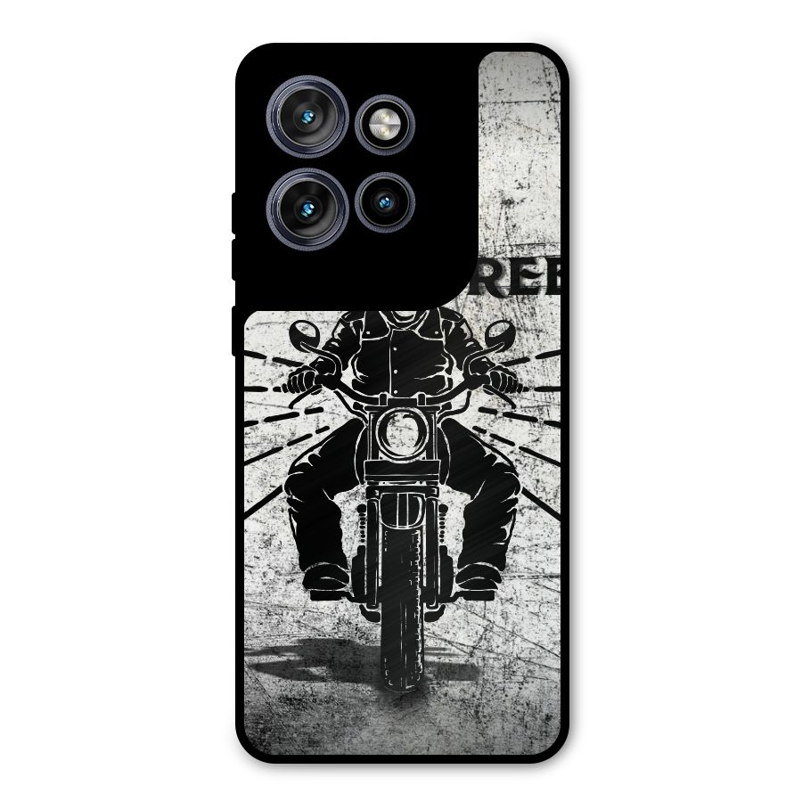 Ride Free Metal Back Case for Motorola Edge 50 Neo