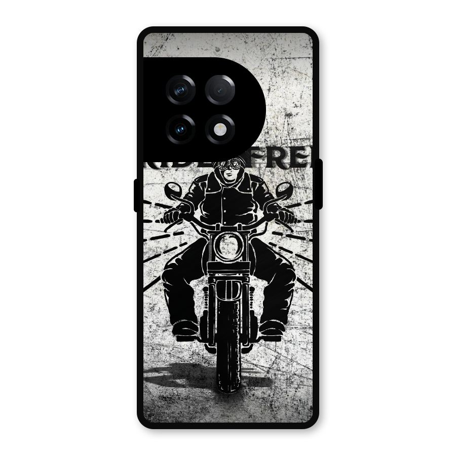 Ride Free Metal Back Case for OnePlus 11R