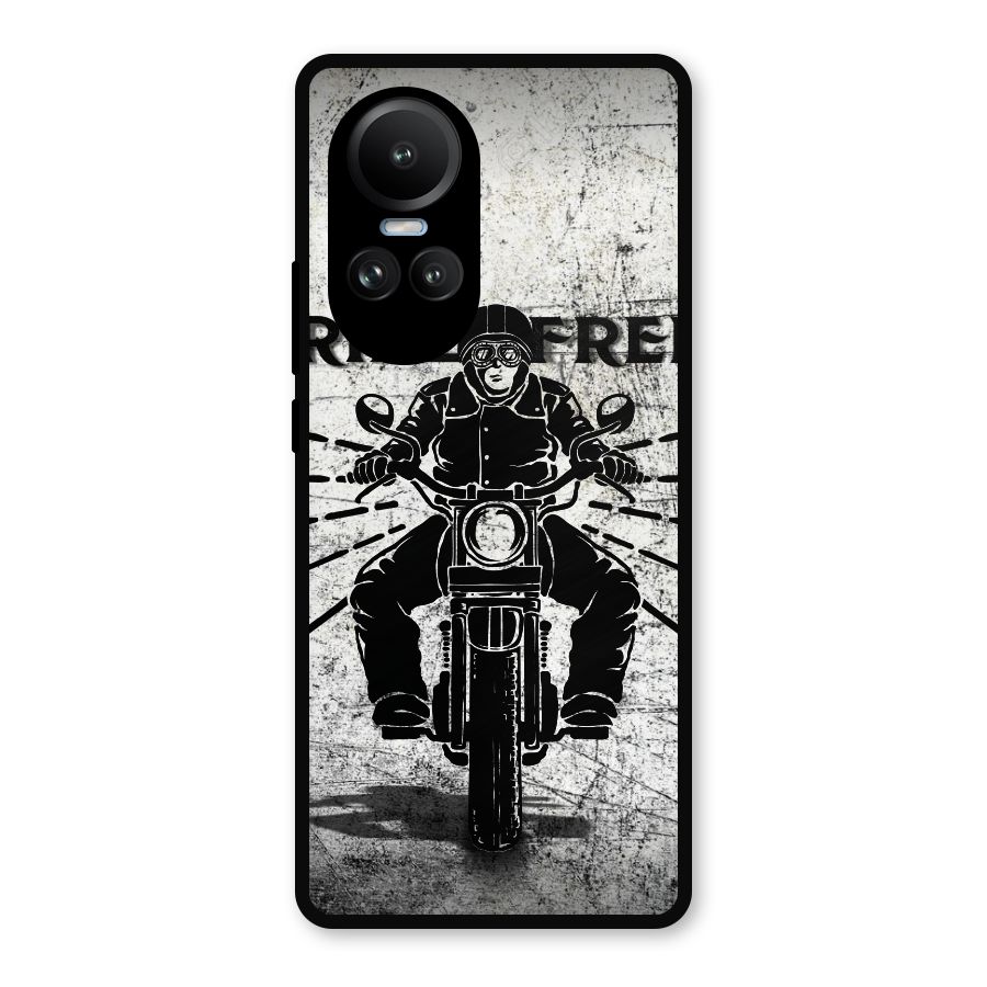 Ride Free Metal Back Case for Oppo Reno10 Pro