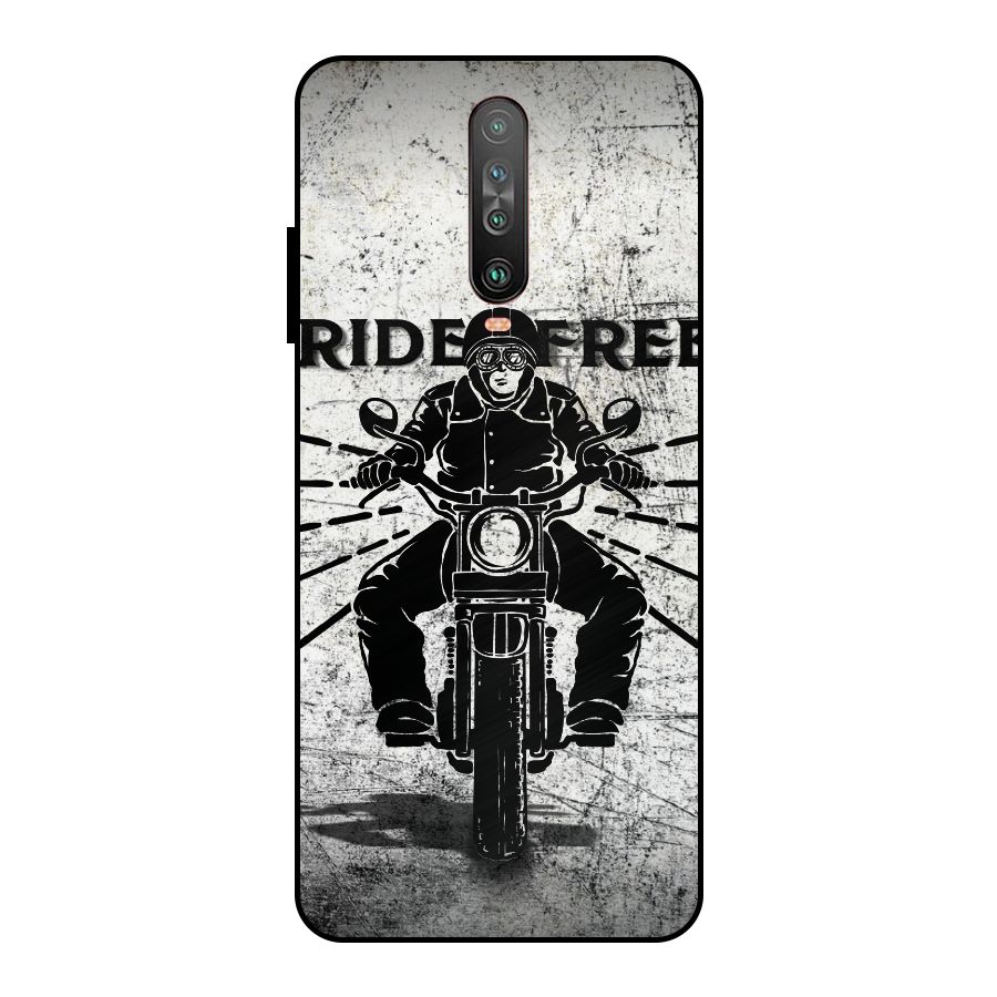 Ride Free Metal Back Case for Poco X2