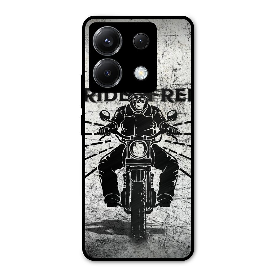Ride Free Metal Back Case for Poco X6