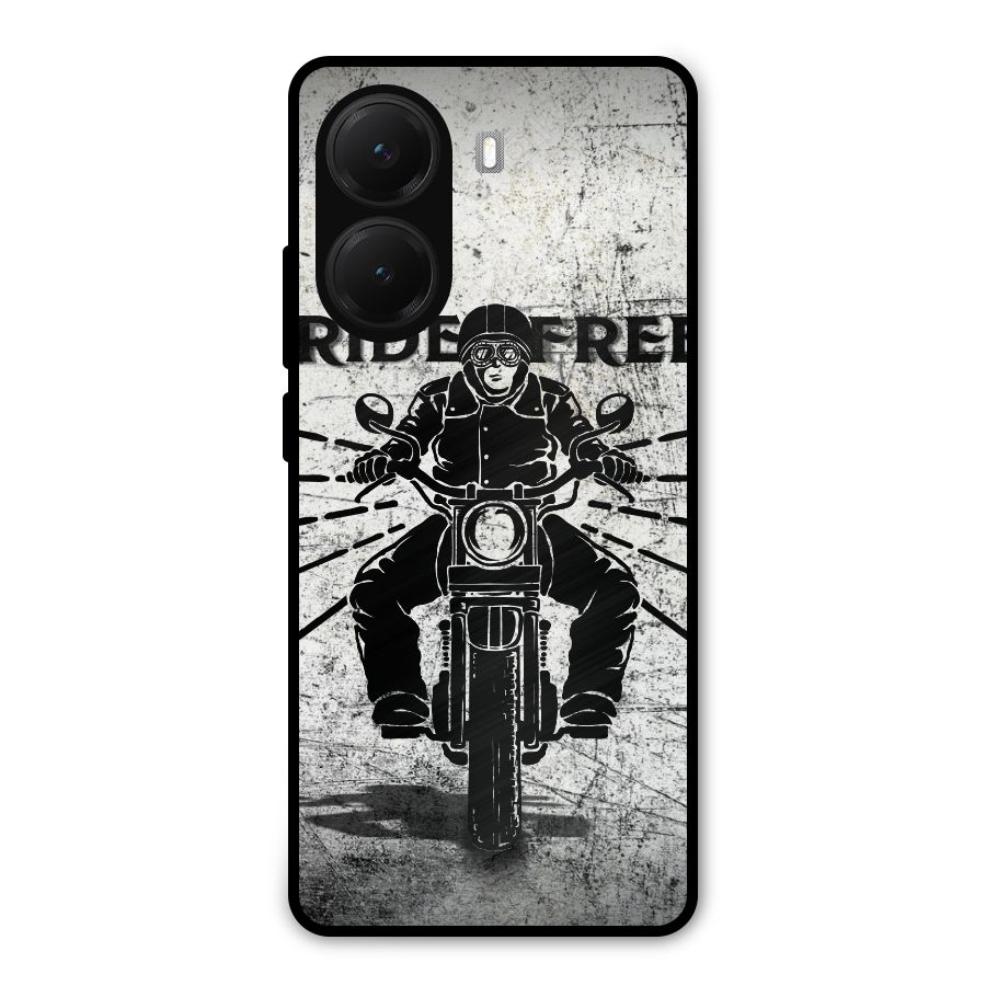 Ride Free Metal Back Case for Poco X7 Pro
