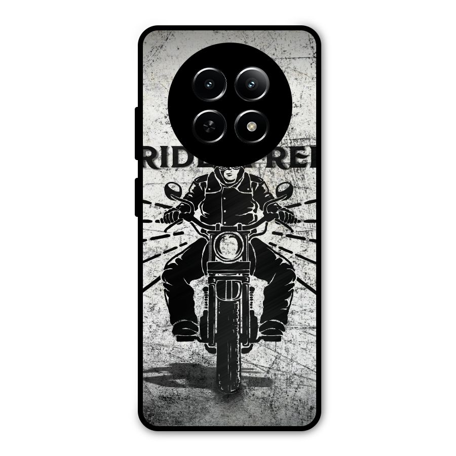 Ride Free Metal Back Case for Realme 12x 5G