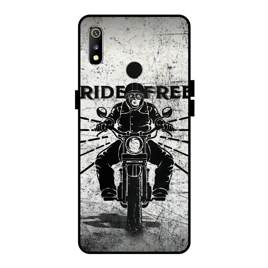 Ride Free Metal Back Case for Realme 3