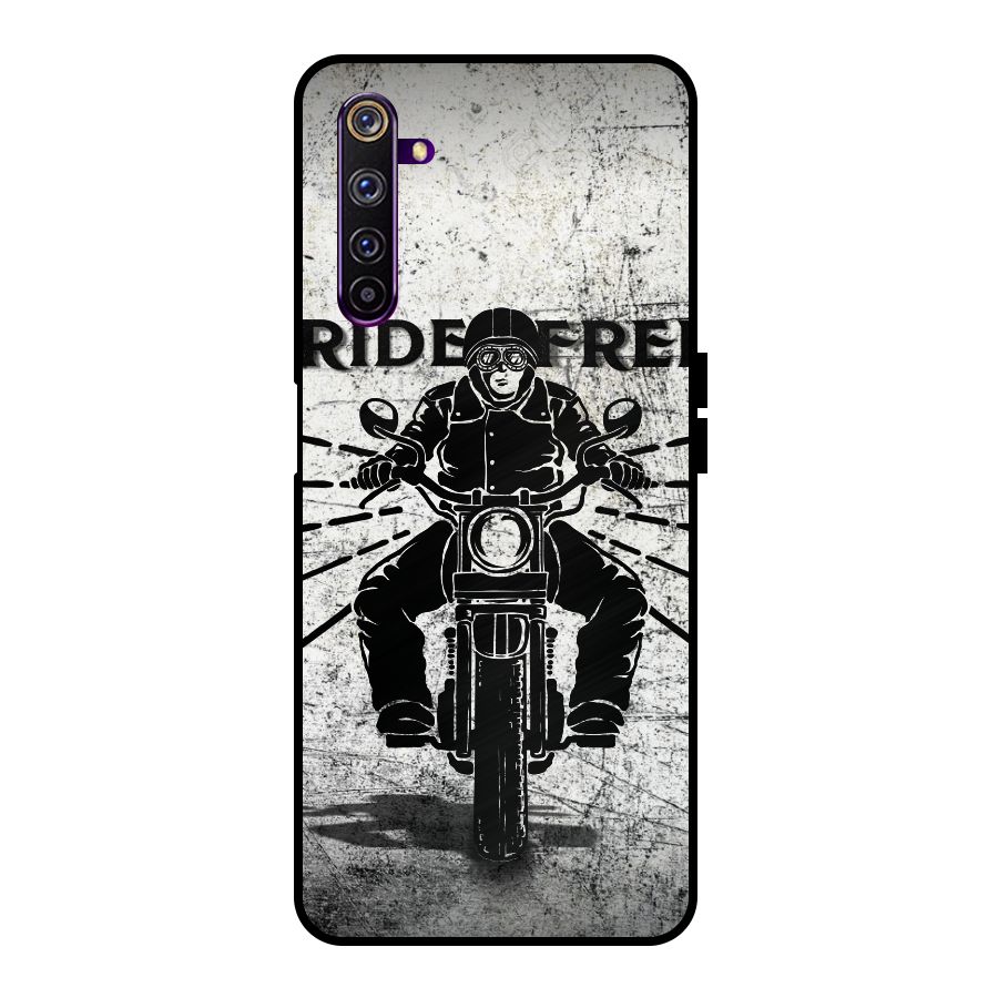 Ride Free Metal Back Case for Realme 6 Pro