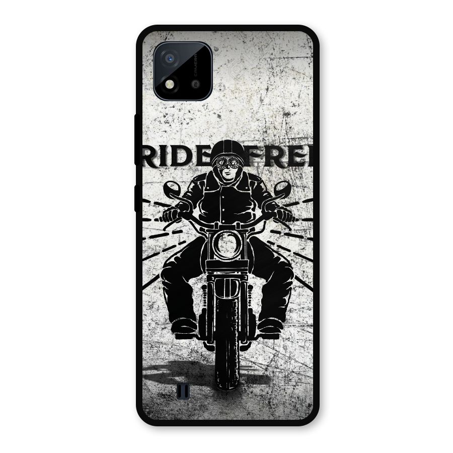 Ride Free Metal Back Case for Realme C11 2021