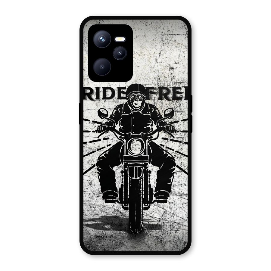 Ride Free Metal Back Case for Realme C35