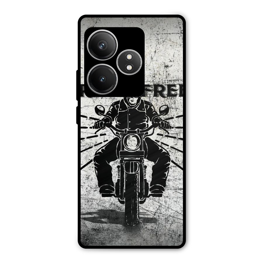 Ride Free Metal Back Case for Realme GT 6T