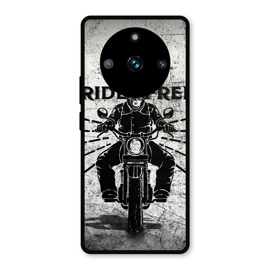 Ride Free Metal Back Case for Realme Narzo 60 Pro