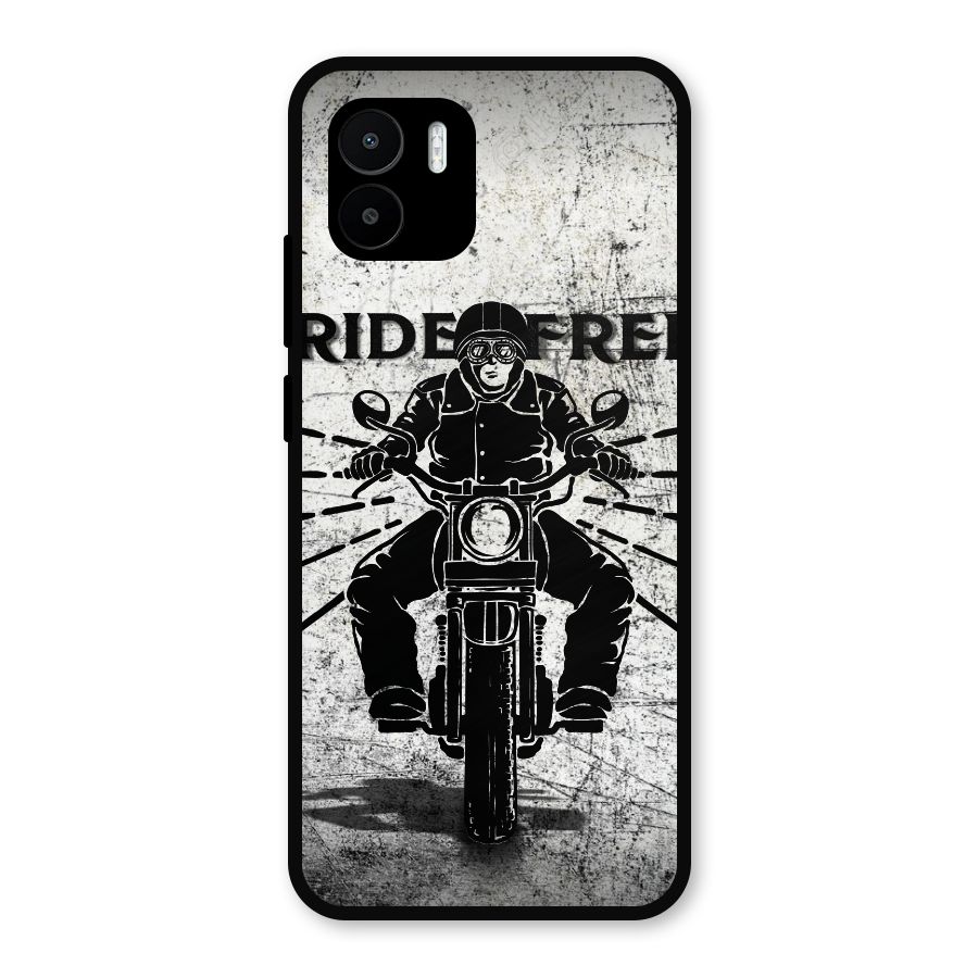 Ride Free Metal Back Case for Redmi A1