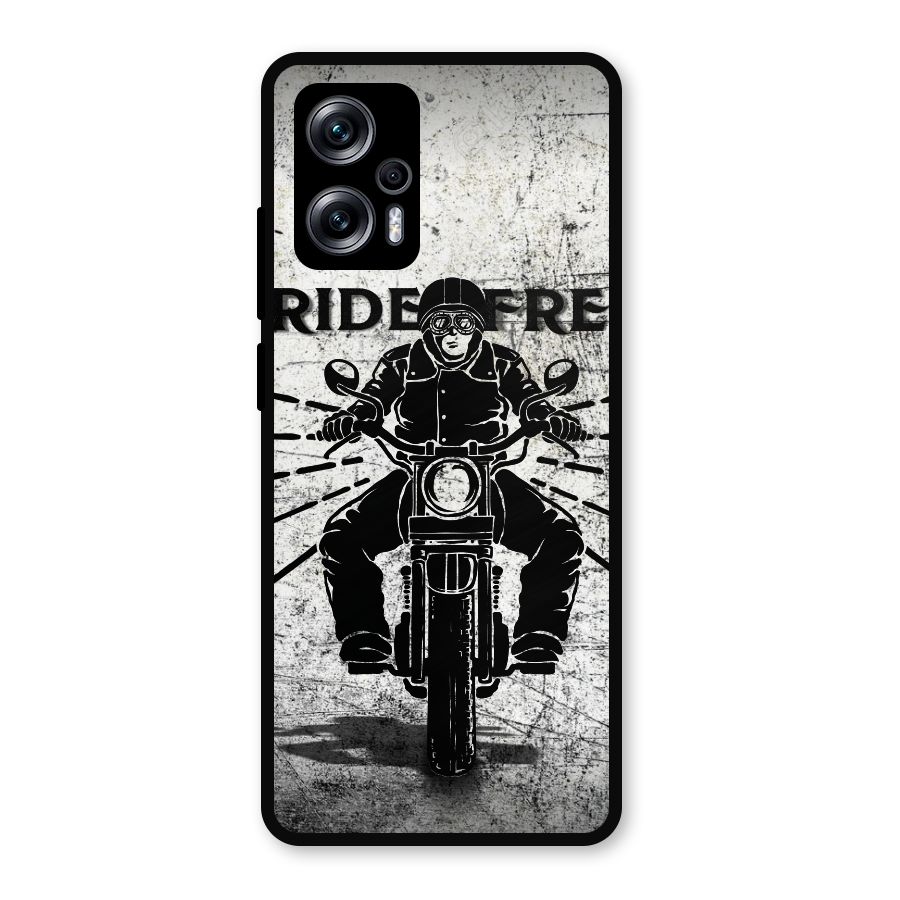 Ride Free Metal Back Case for Redmi K50i