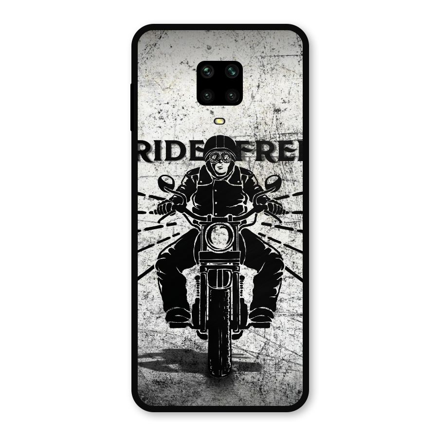 Ride Free Metal Back Case for Redmi Note 10 Lite