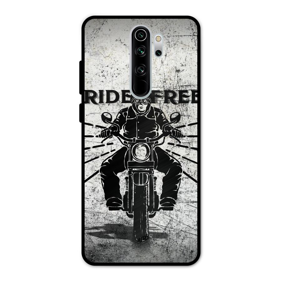 Ride Free Metal Back Case for Redmi Note 8 Pro