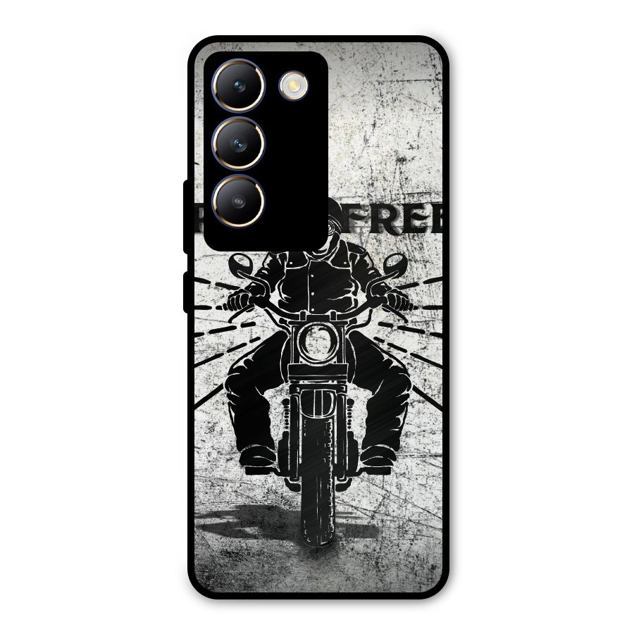 Ride Free Metal Back Case for Vivo T3 5G
