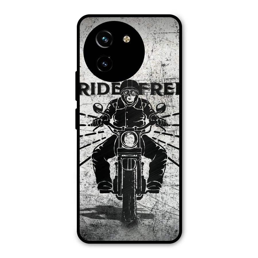 Ride Free Metal Back Case for Vivo T3x