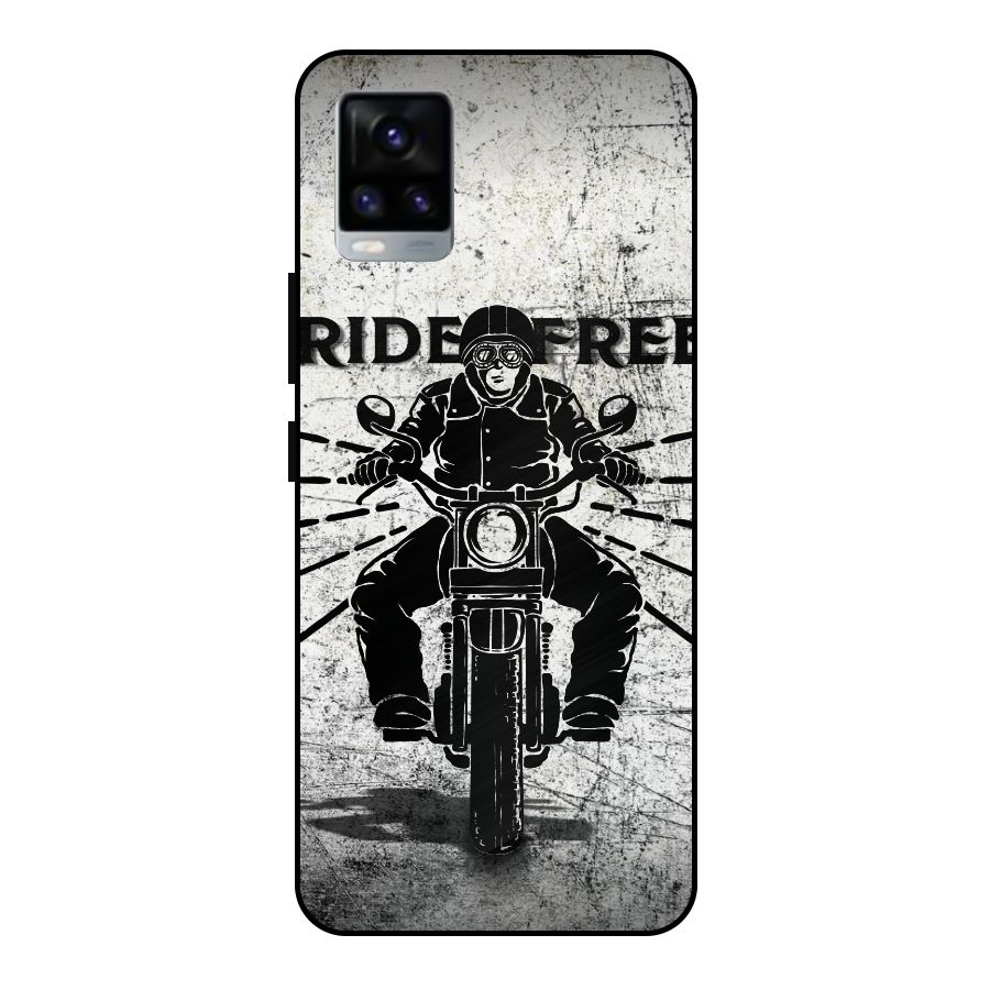 Ride Free Metal Back Case for Vivo V20