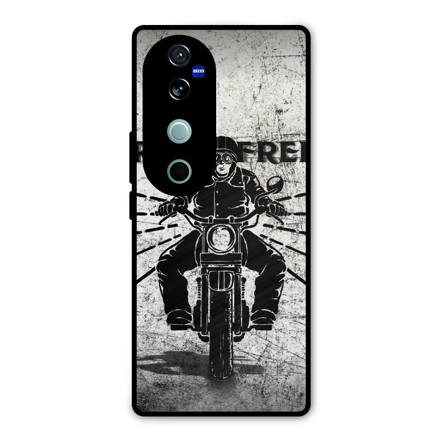 Ride Free Metal Back Case for Vivo V40
