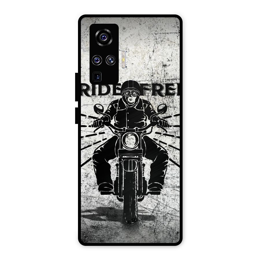 Ride Free Metal Back Case for Vivo X50 Pro