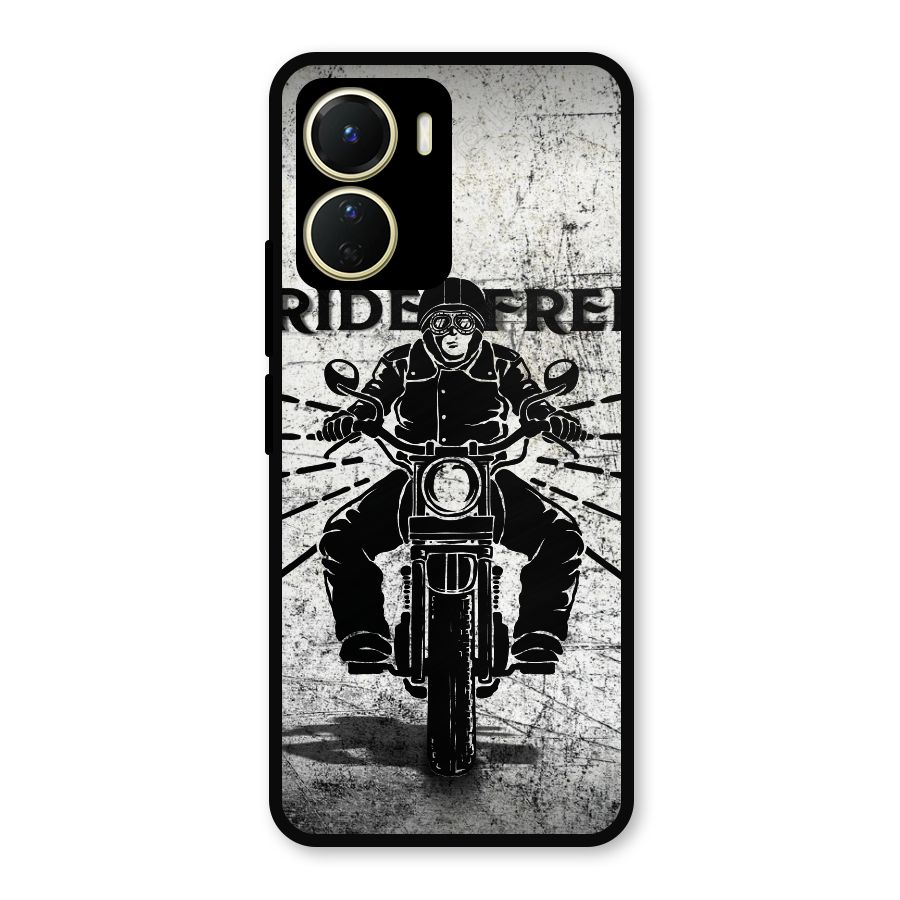 Ride Free Metal Back Case for Vivo Y16