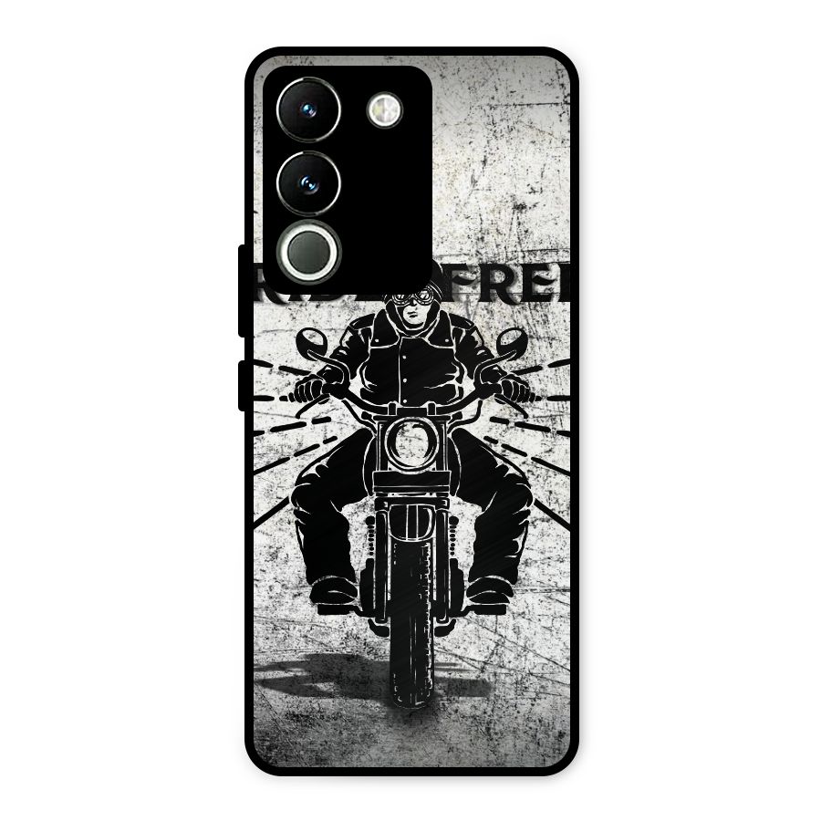 Ride Free Metal Back Case for Vivo Y200