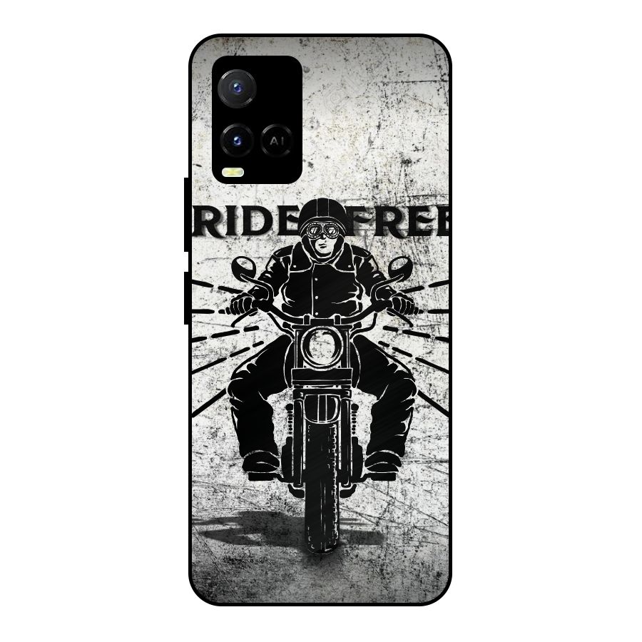Ride Free Metal Back Case for Vivo Y21T