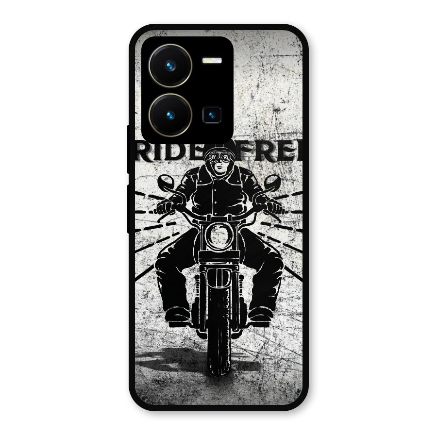 Ride Free Metal Back Case for Vivo Y35