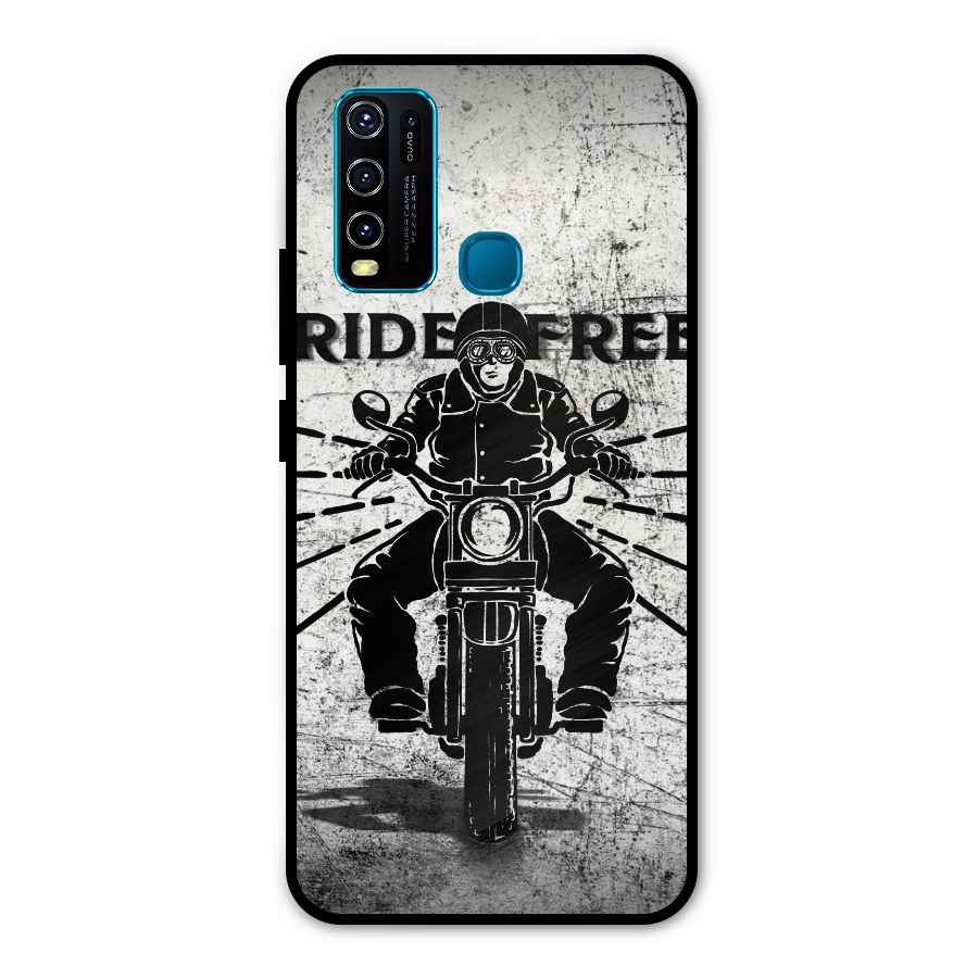 Ride Free Metal Back Case for Vivo Y50