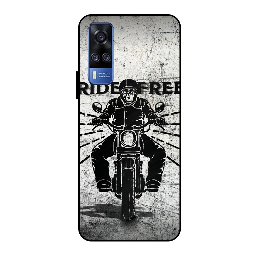 Ride Free Metal Back Case for Vivo Y51