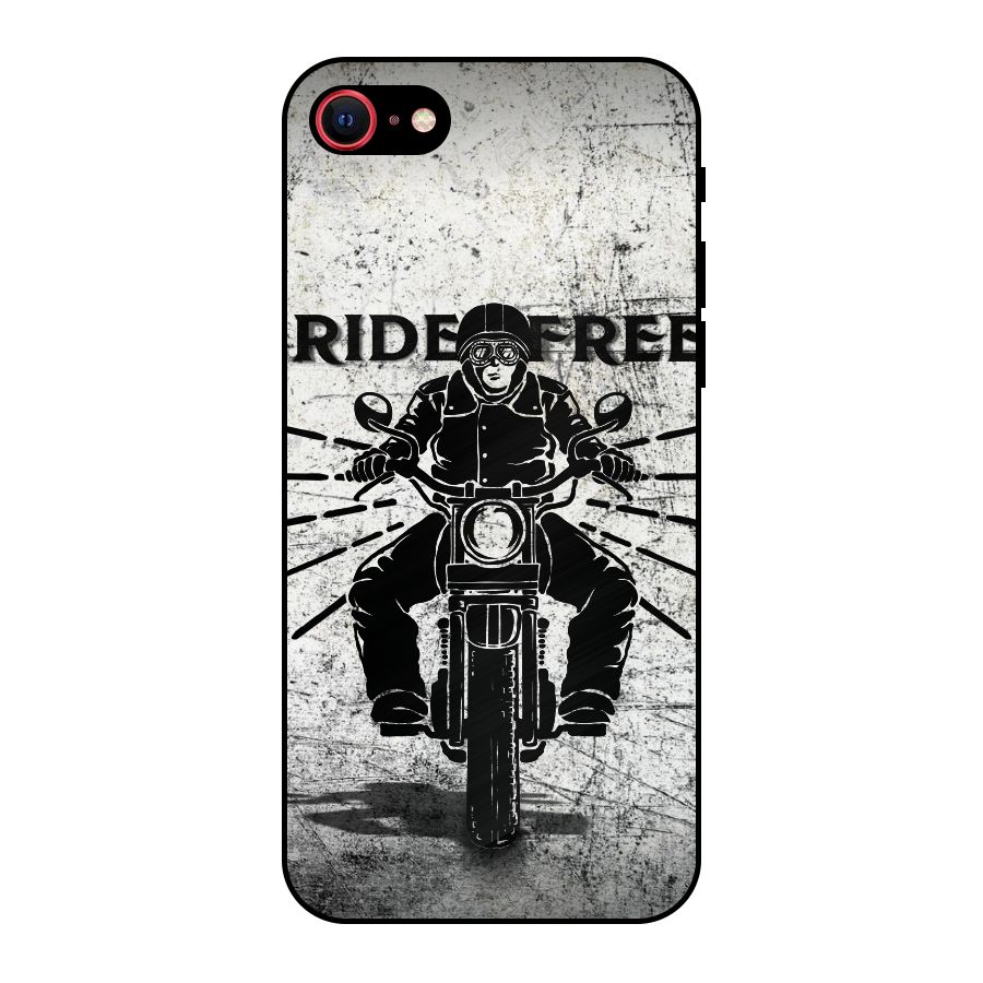 Ride Free Metal Back Case for iPhone 7