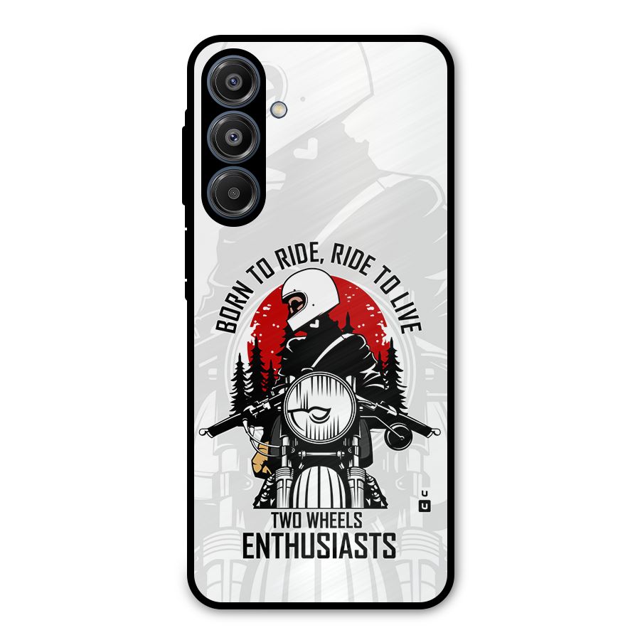 Ride To Live Metal Back Case for Galaxy A16 5G