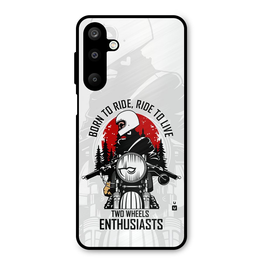 Ride To Live Metal Back Case for Galaxy M16