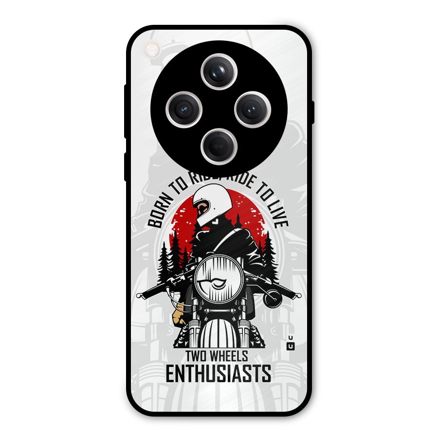Ride To Live Metal Back Case for Oppo Find X8