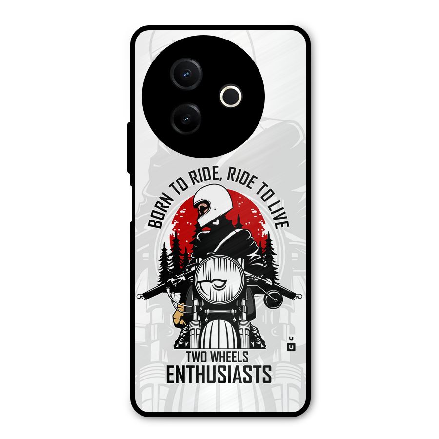 Ride To Live Metal Back Case for Vivo Y39
