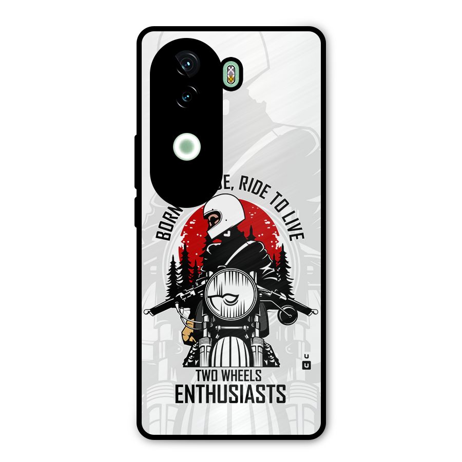 Ride To Live Metal Back Case for iQOO Z9s
