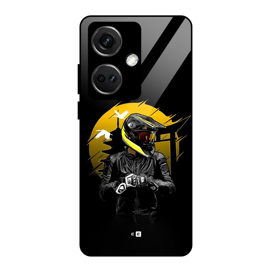 Rider Ready Glass Back Case for OnePlus Nord CE 3 5G