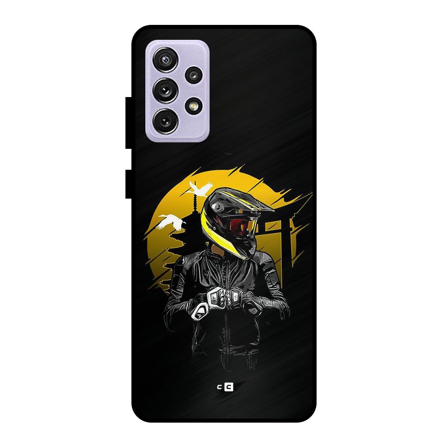 Rider Ready Metal Back Case for Galaxy A72
