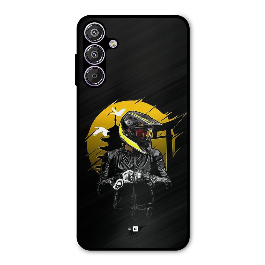 Rider Ready Metal Back Case for Galaxy F15