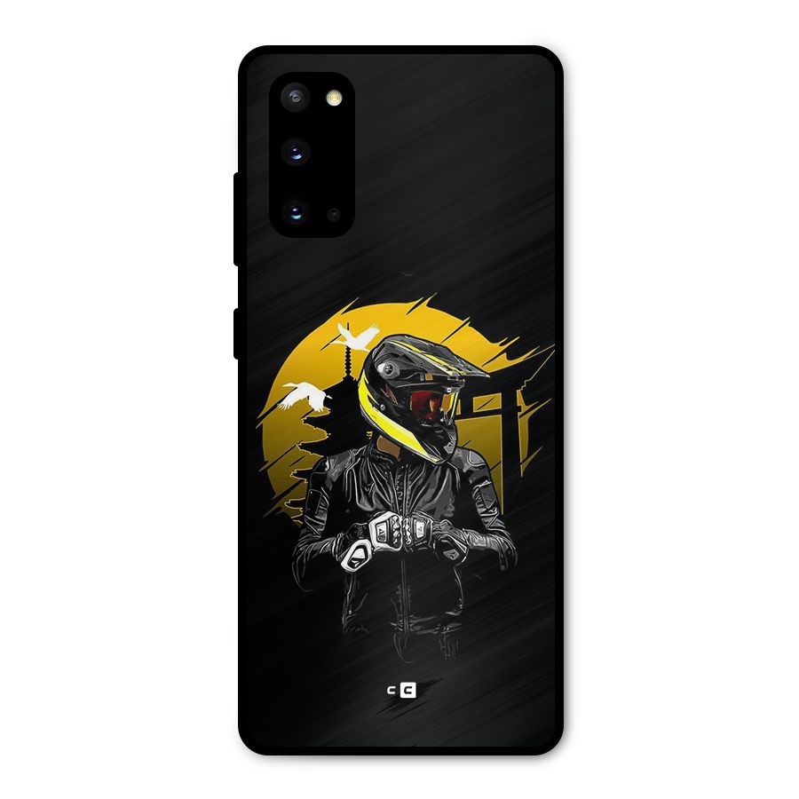Rider Ready Metal Back Case for Galaxy S20