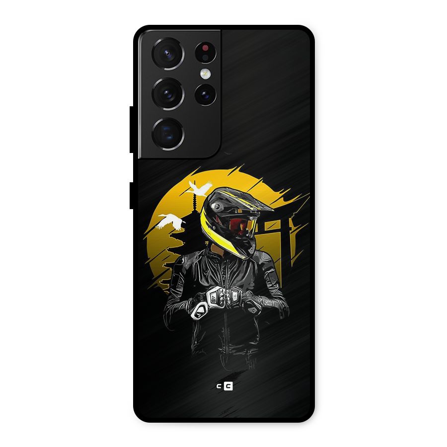 Rider Ready Metal Back Case for Galaxy S21 Ultra 5G