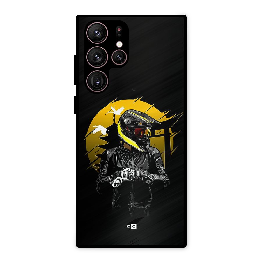 Rider Ready Metal Back Case for Galaxy S22 Ultra 5G