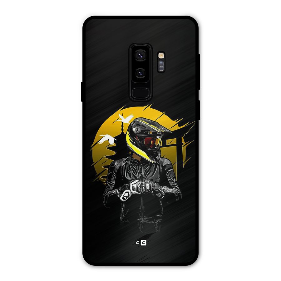 Rider Ready Metal Back Case for Galaxy S9 Plus